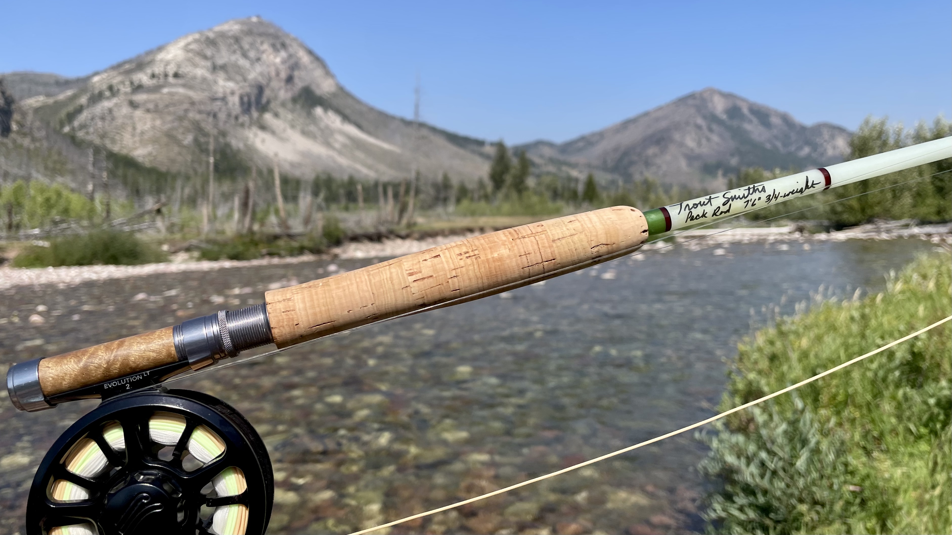 Trout Smiths 7'6" 3/4Weight Pack Rod Review Fishing with Fiberglass